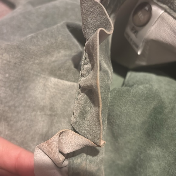 Deed pig suede leather jacket - Picture 16 of 17